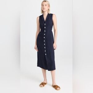 Alex Mill Mathilde Linen Vest Dress